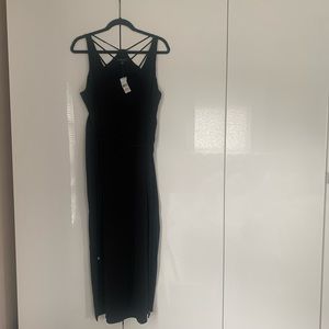 Black metaphor dress with tags